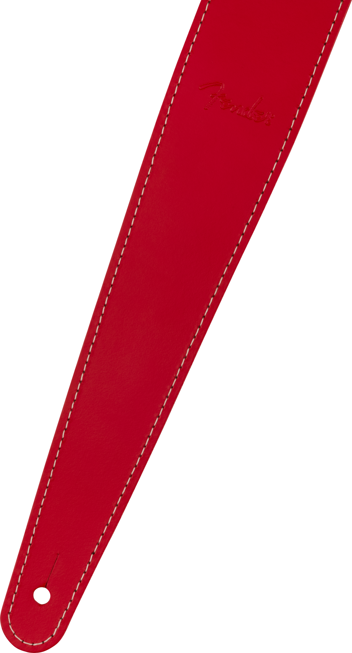 Fender 2" Essentials Leather Strap, Red