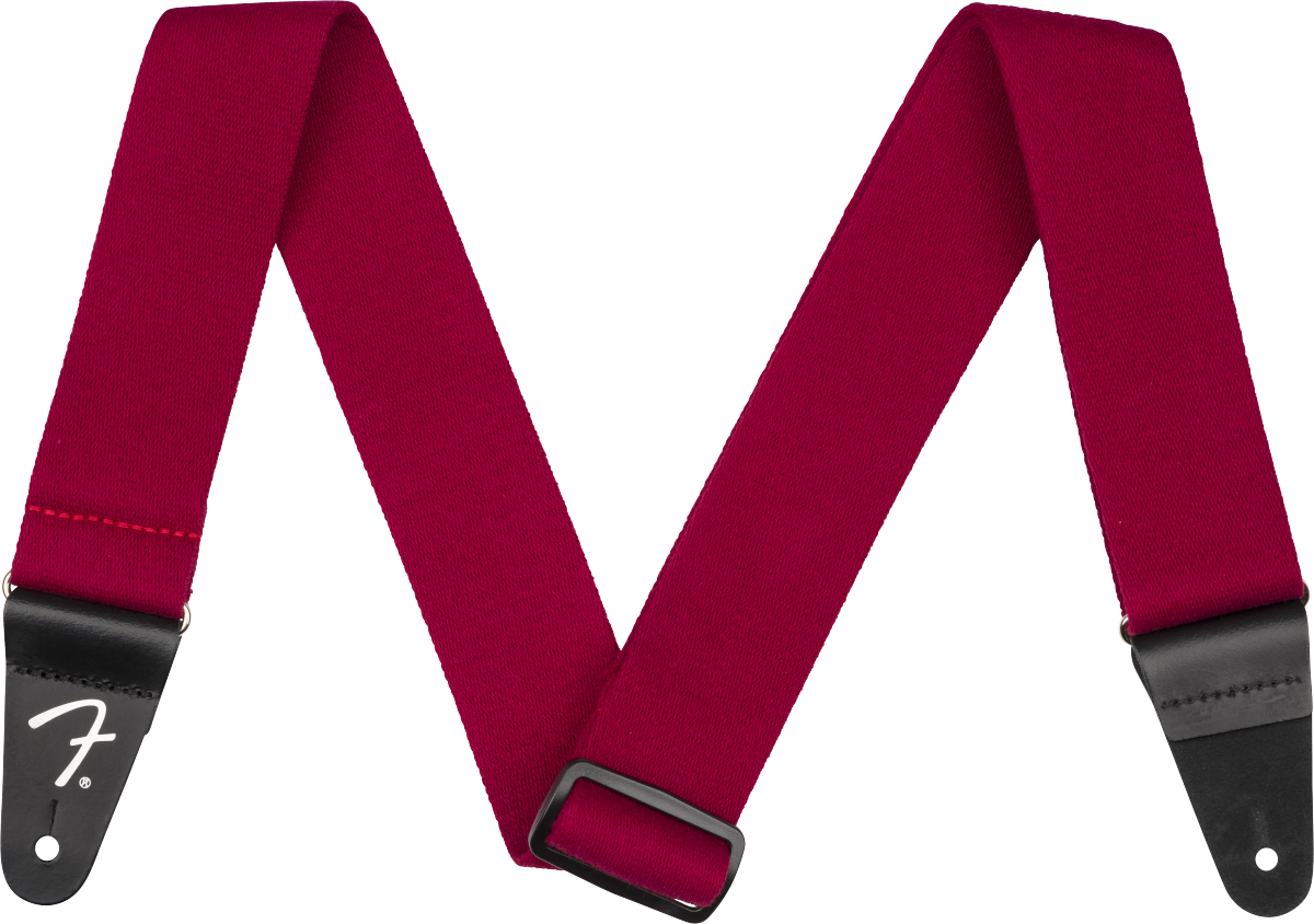 Fender Supersoft Strap, Maroon, 2"