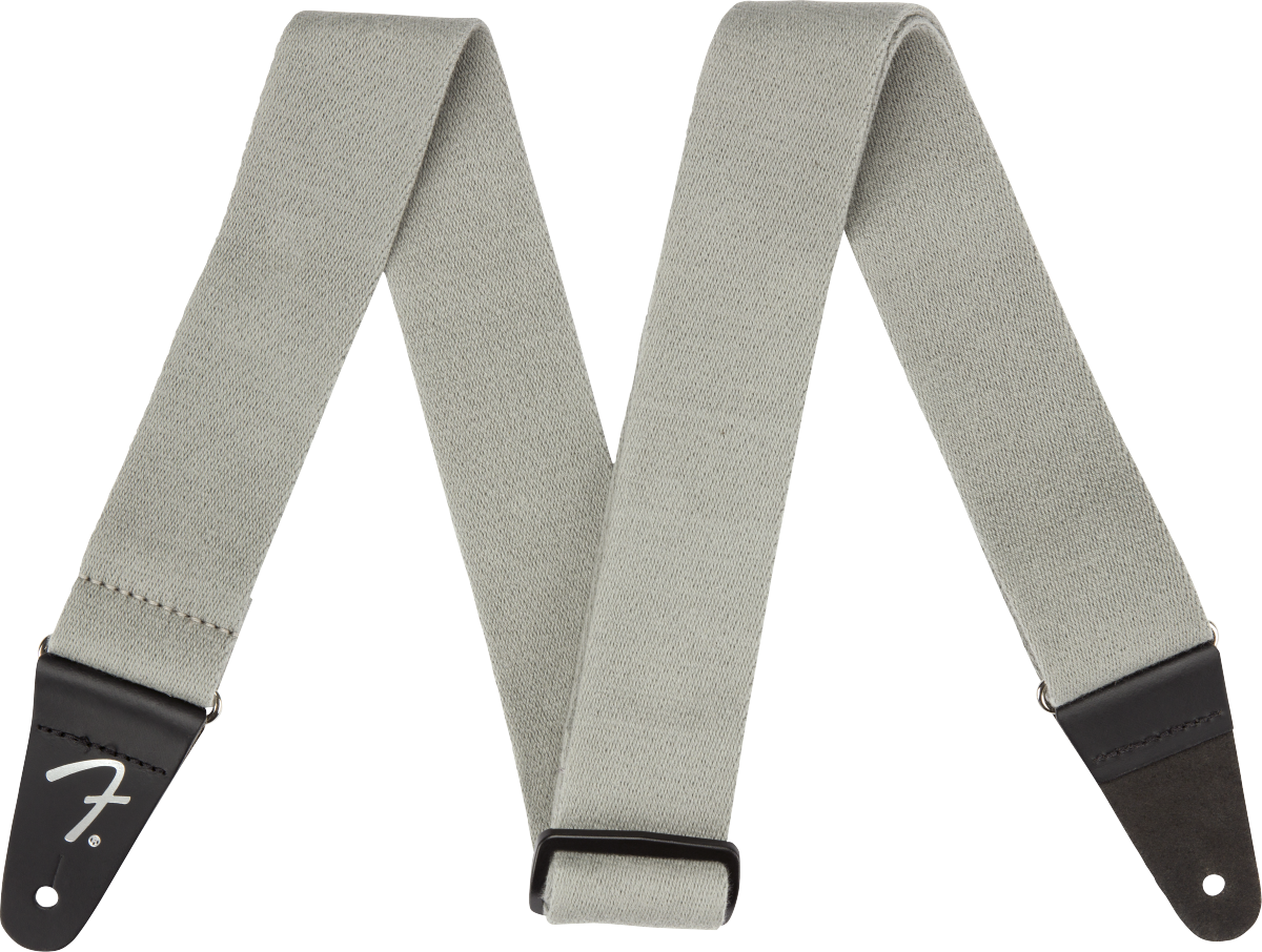 Fender SuperSoft Strap, Gray, 2"