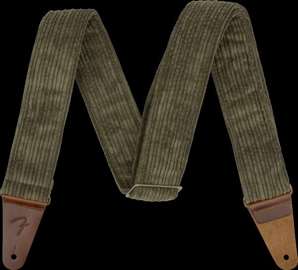 Fender Corduroy Strap, Antique Olive, 2"