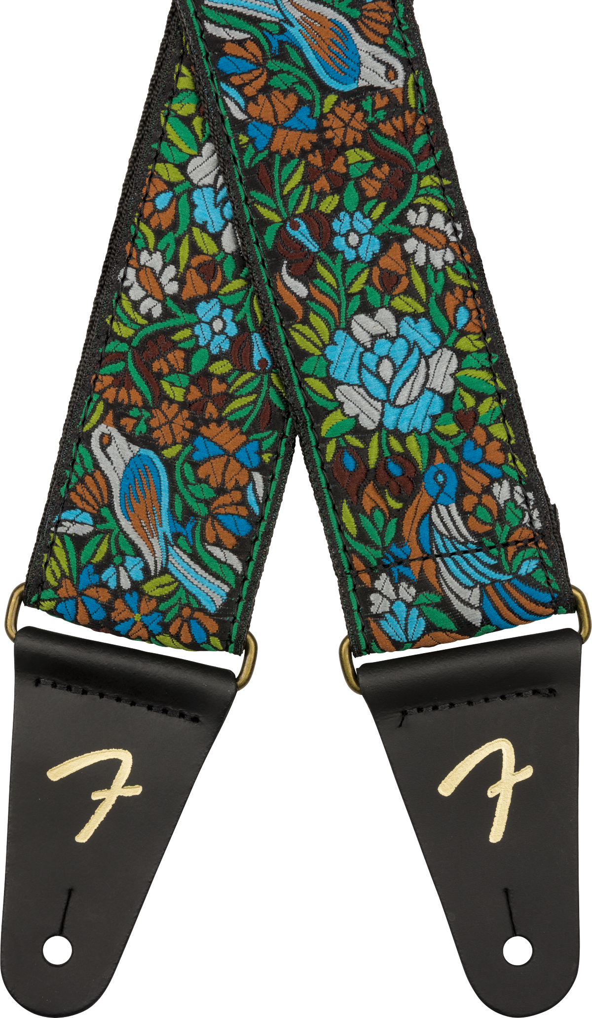 Fender Mosaic Jacquard Strap, Green