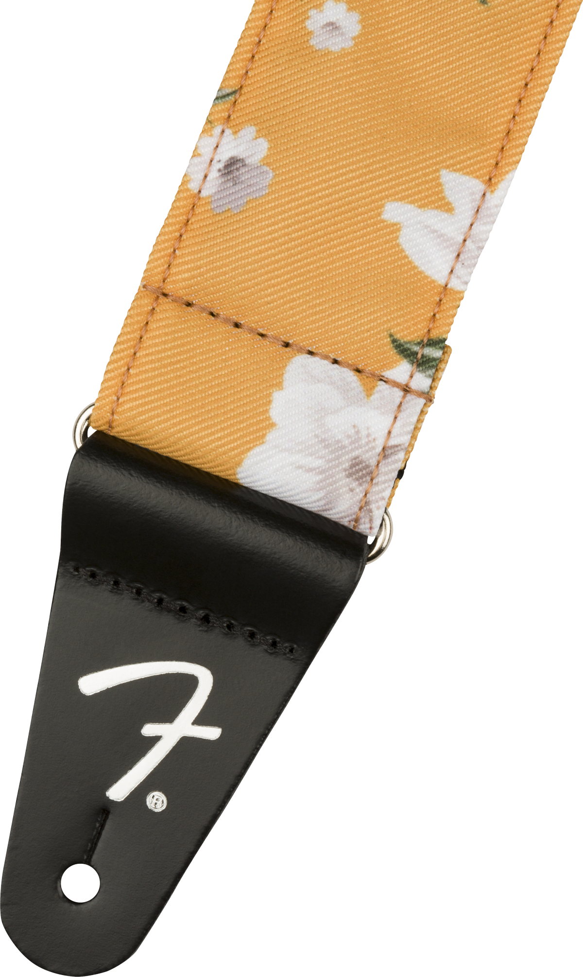 Fender Floral Strap, Marigold, 2"