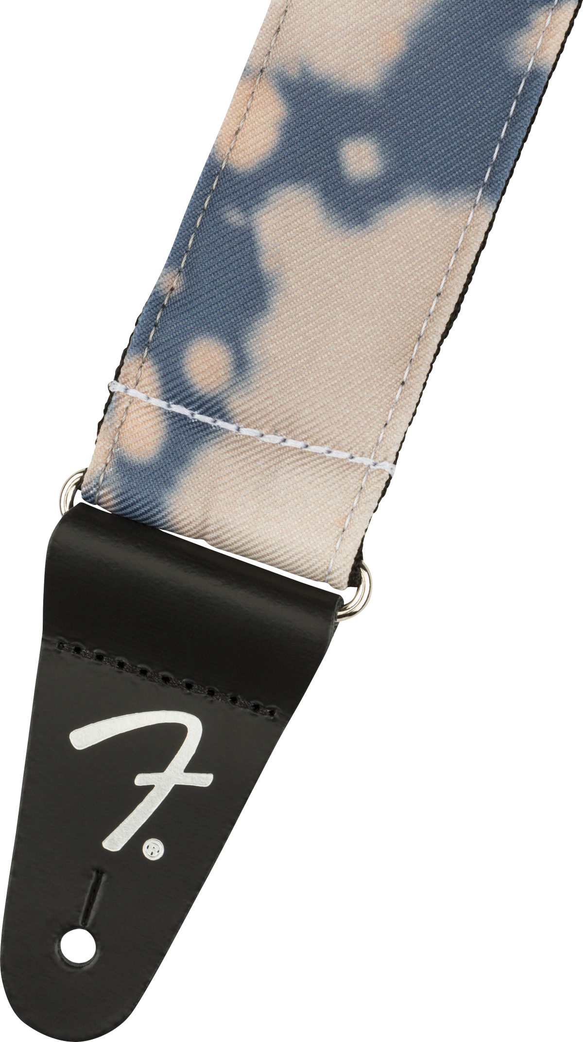 Fender Tie Dye Acid Wash Strap, Faded Navy, 2"