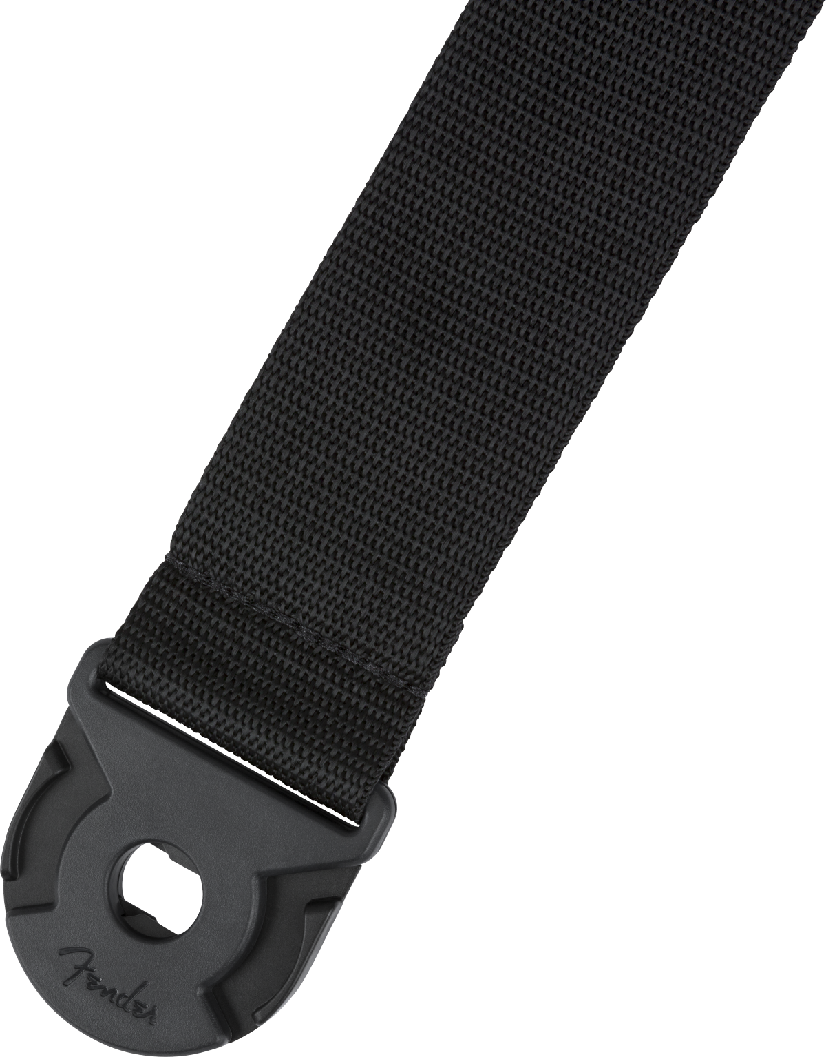 Fender Quick Grip Locking End Strap, Black Polypro, 2"