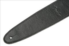 Fender Artisan Crafted Leather Strap, 2.5" Black