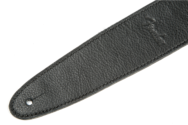 Fender Artisan Crafted Leather Strap, 2.5" Black