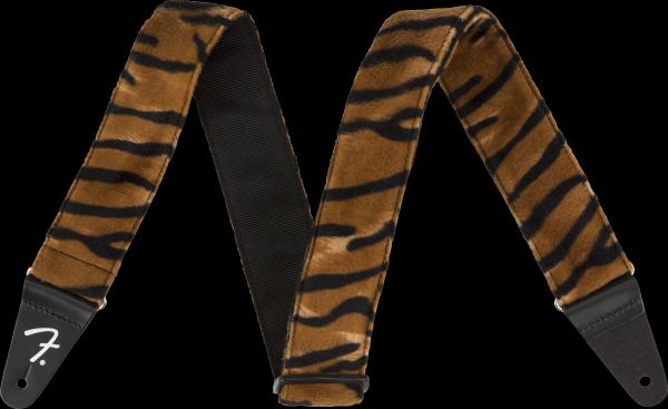 Fender Wild Animal Print Strap, Tiger, 2"