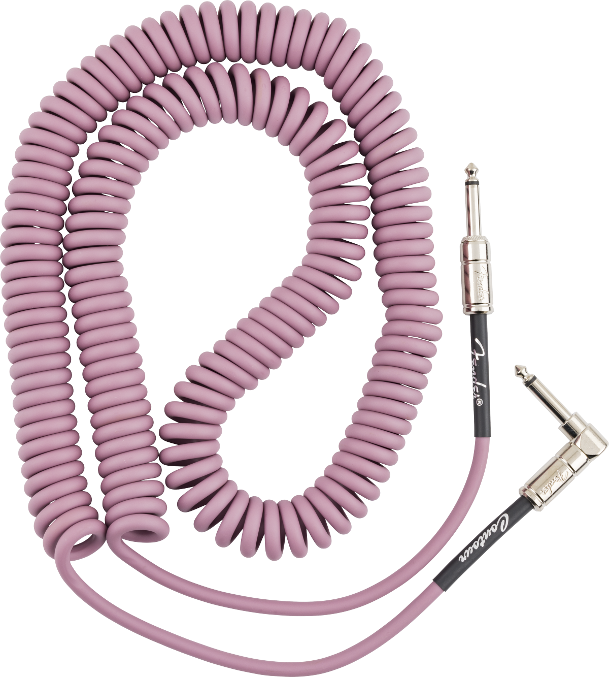 Fender Contour™ 30' Coiled Cable, Burgundy Mist
