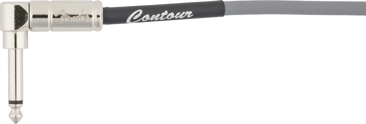 Fender Contour™ 30' Coiled Cable, Inca Silver