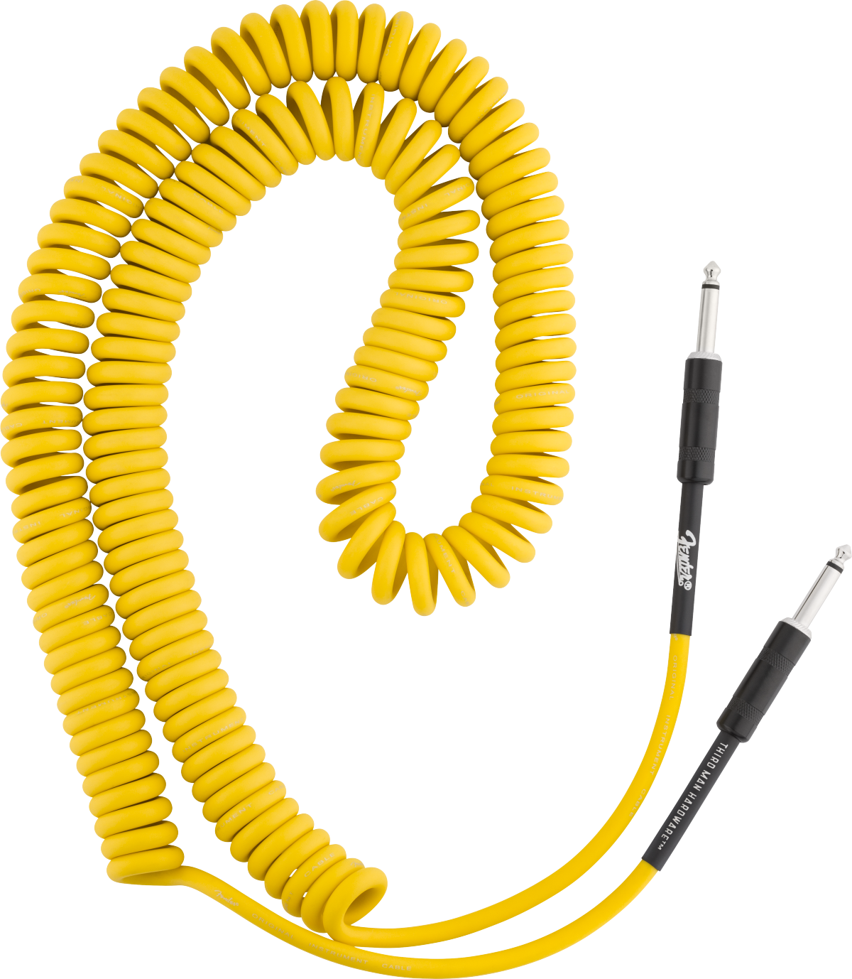 Fender 30' Coil Cable, Fender x Third Man Hardware, Yellow
