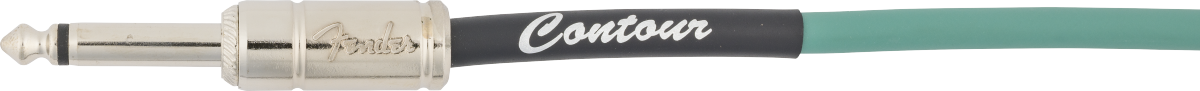 Fender Contour™ Instrument Cable, Sherwood Green, 10'