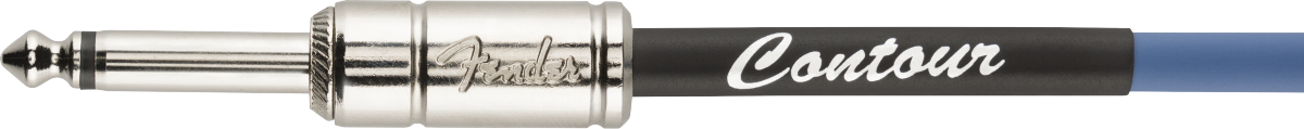 Fender Contour™ Instrument Cable, Lake Placid Blue, 15'