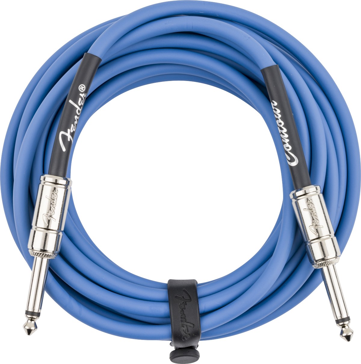 Fender Contour™ Instrument Cable, Lake Placid Blue, 18.6'