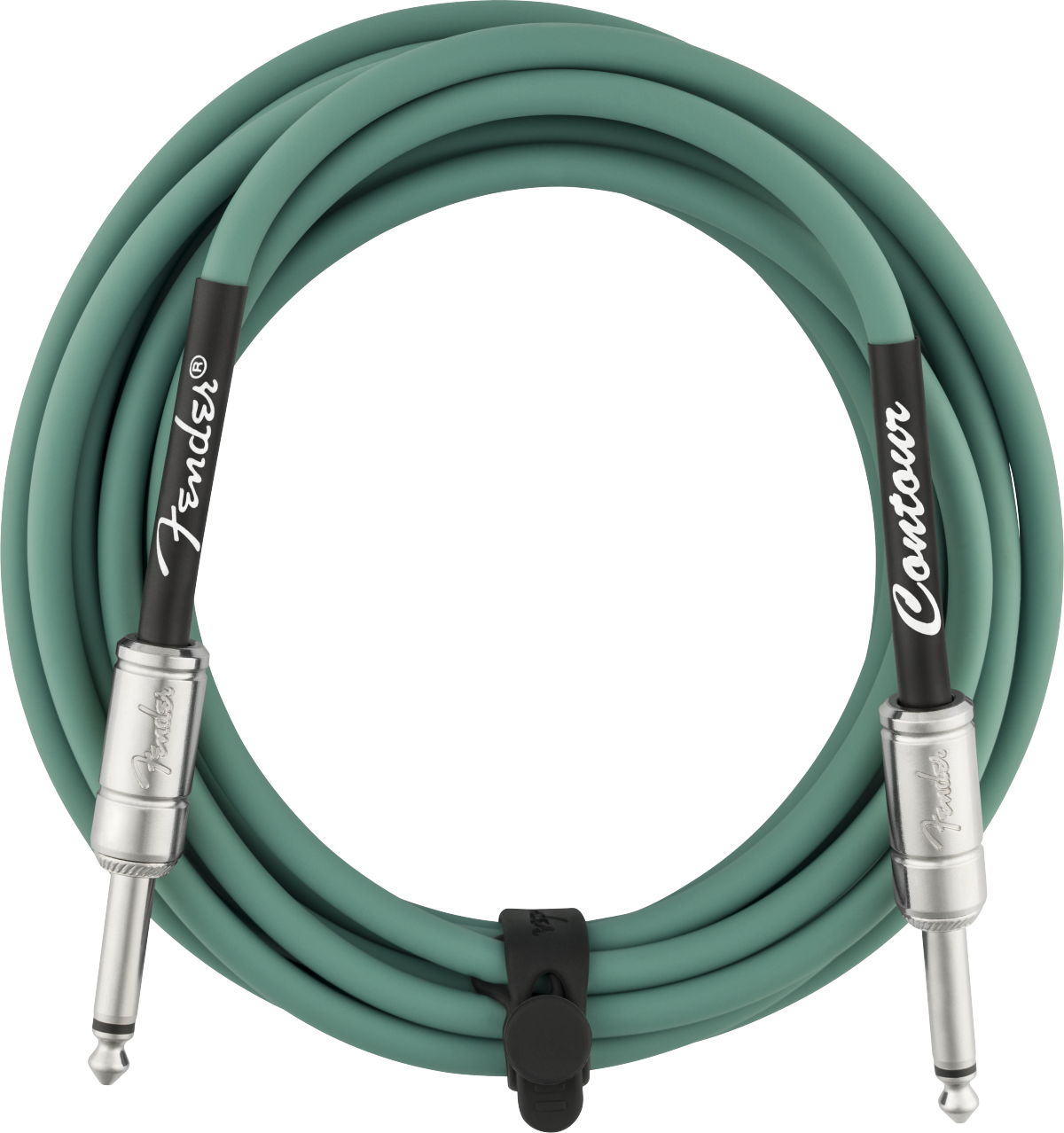 Fender Contour™ Instrument Cable, Sherwood Green, 15'