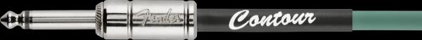 Fender Contour™ Instrument Cable, Sherwood Green, 15'