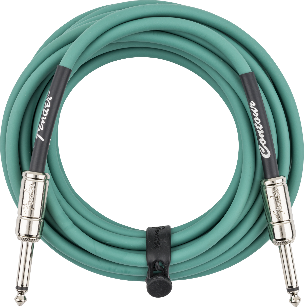 Fender Contour™ Instrument Cable, Sherwood Green, 18.6'