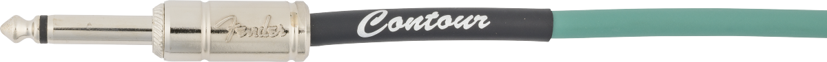 Fender Contour™ Instrument Cable, Sherwood Green, 18.6'