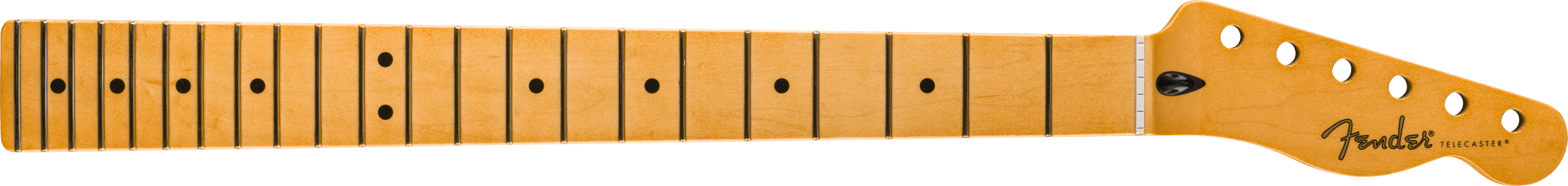 Fender Player II Series Telecaster® Neck, 22 Medium Jumbo Frets, Maple, 9.5", Modern "C"