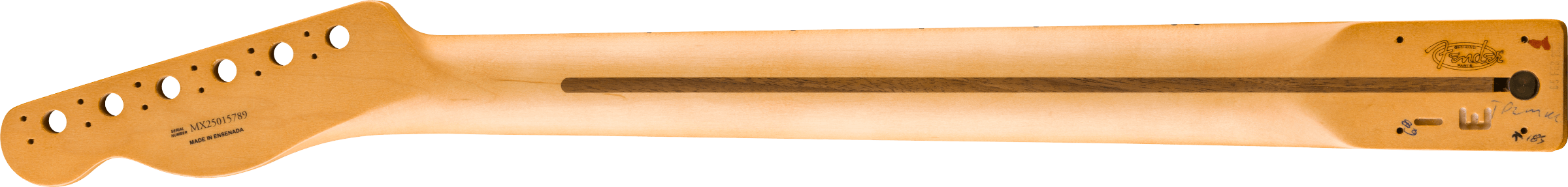 Fender Player II Series Telecaster® Neck, 22 Medium Jumbo Frets, Maple, 9.5", Modern "C"