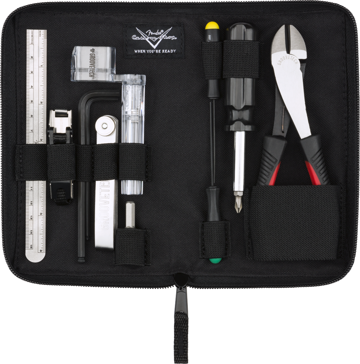 Fender Custom Shop Tool Kit by GrooveTech®, Black