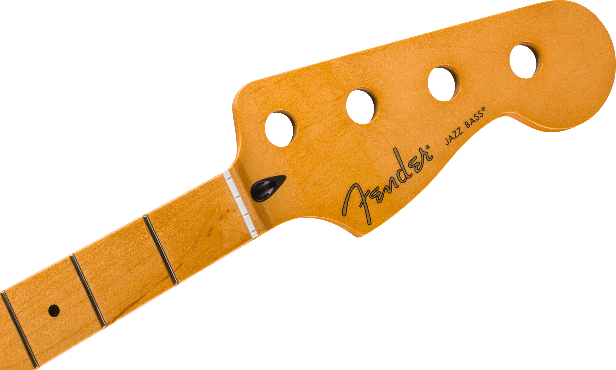 Fender Player II Series Jazz Bass® Neck, 22 Medium Jumbo Frets, Maple, 9.5", Modern "C"