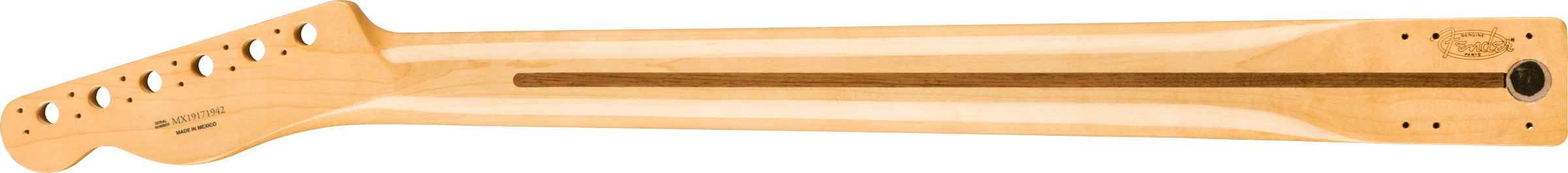 Fender Sub-Sonic Baritone Telecaster® Neck, 22 Medium Jumbo Frets, Maple