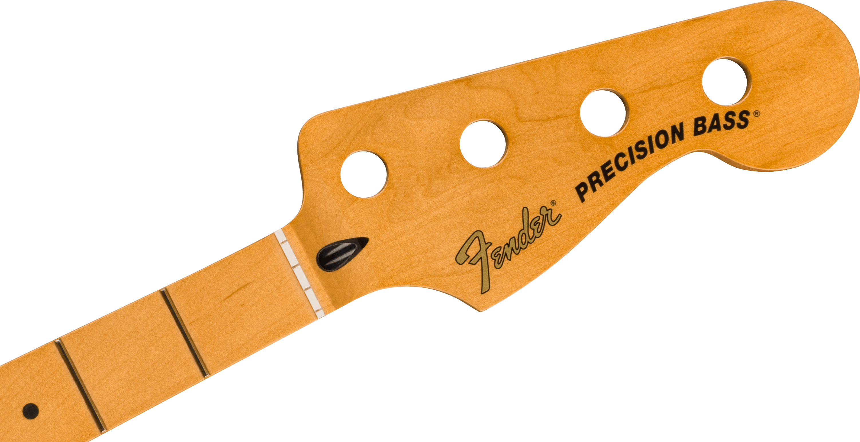 Fender Precision to Jazz Bass Conversion Neck, 20 Med Jumbo Frets, 12" Radius, Maple