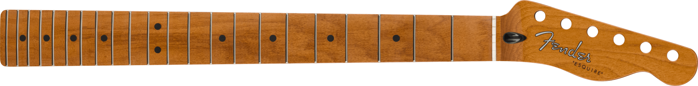 Fender 50's Modified Esquire Neck, 22 Narrow Tall Frets, 9.5", U Shape, Roasted Maple