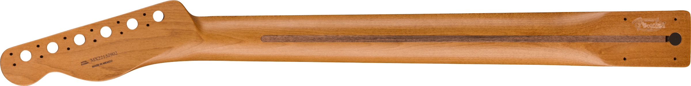 Fender 50's Modified Esquire Neck, 22 Narrow Tall Frets, 9.5", U Shape, Roasted Maple