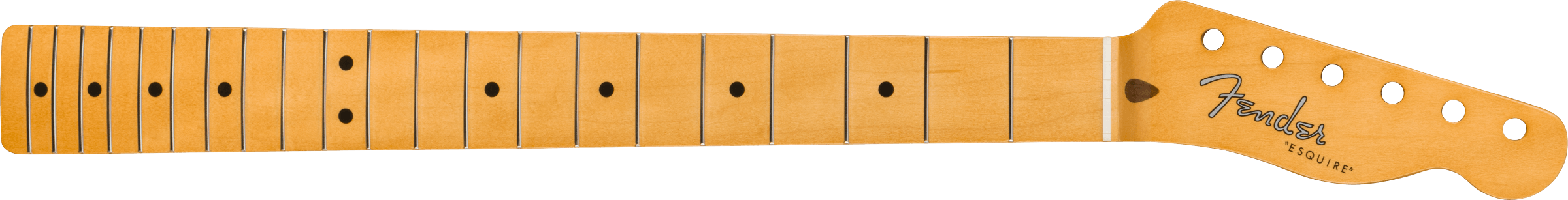 Fender 50's Esquire Neck, 21 Vintage Frets, 7.25", U Shape, Maple