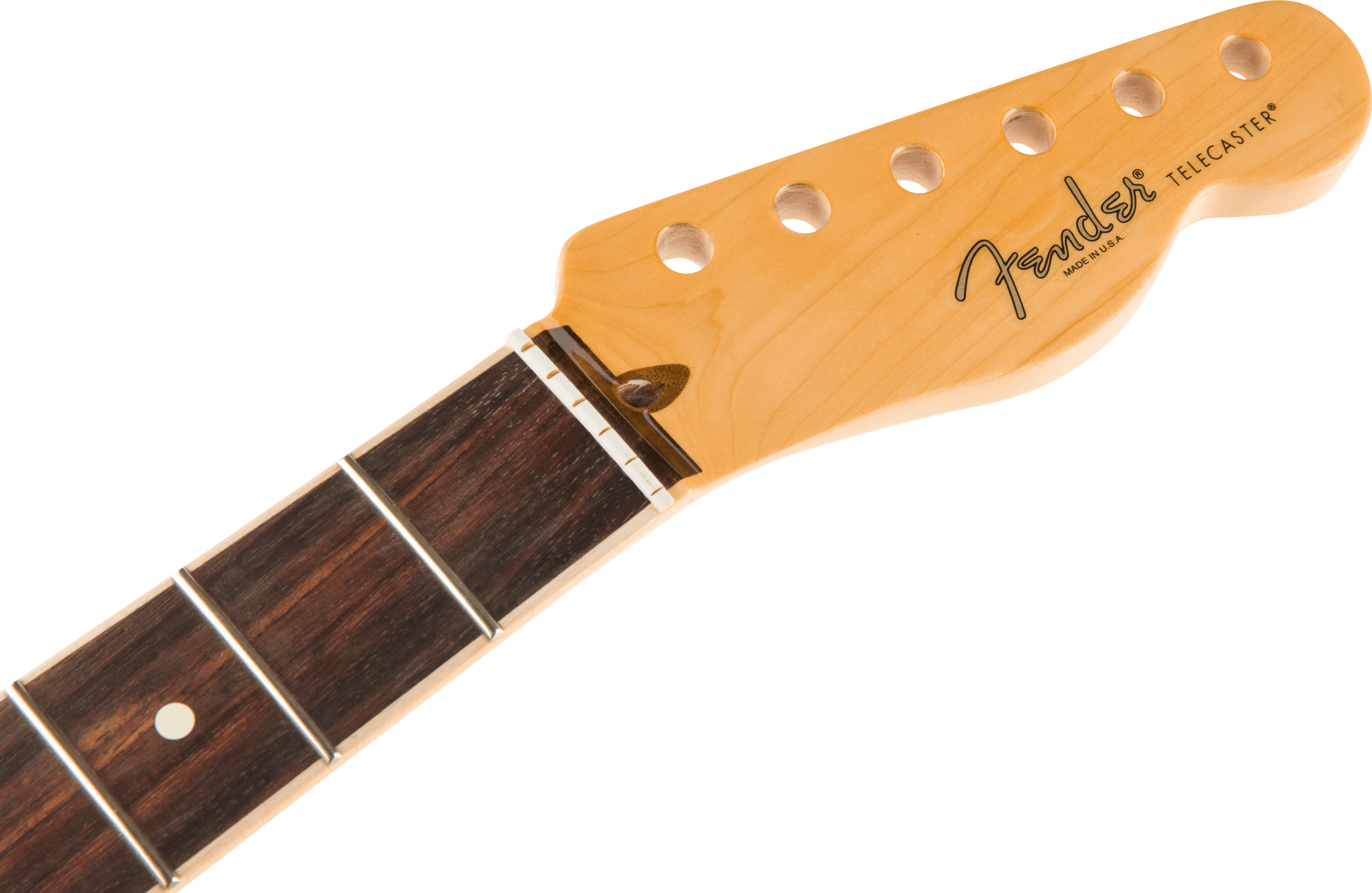 Fender American Channel Bound Telecaster® Neck, 21 Med Jumbo Frets, Rosewood