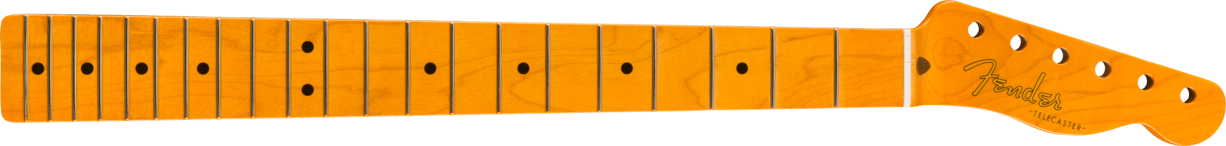 Fender Classic Series '50s Telecaster® Neck, Lacquer Finish, 21 Vintage-Style Frets, Maple Fingerboard