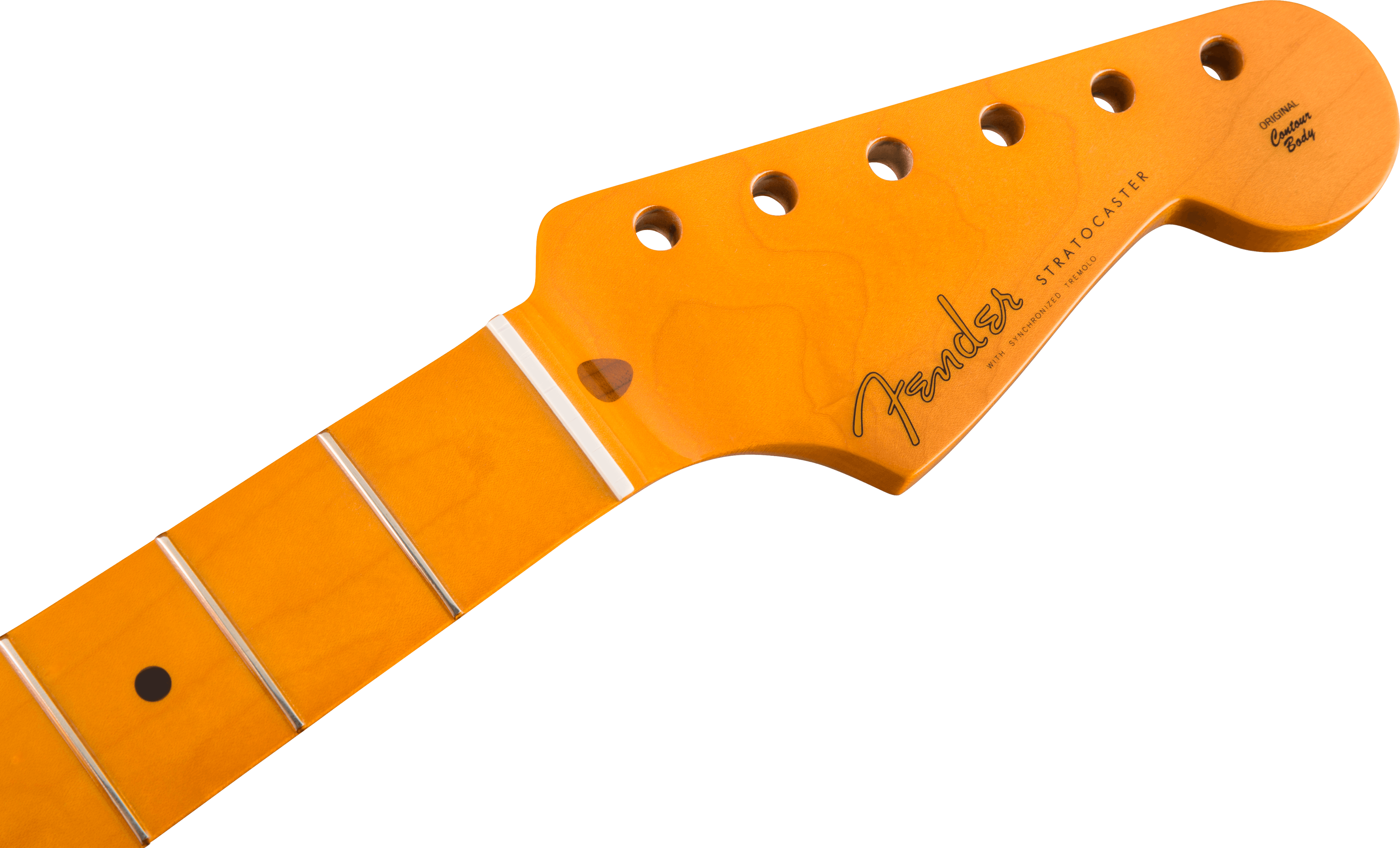 Fender Classic Series '50s Stratocaster® Neck, Lacquer Finish, 21 Vintage Frets, Soft "V" Shape, Maple Fingerboard