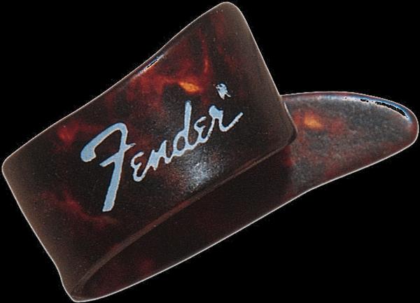 Fender Thumb Picks, Large, 3-count, Tortoiseshell