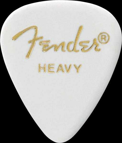 Fender White, 351 Shape, Heavy (12)
