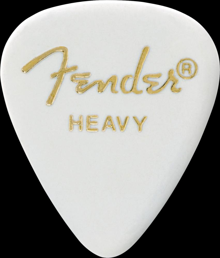 Fender White, 351 Shape, Heavy (12)