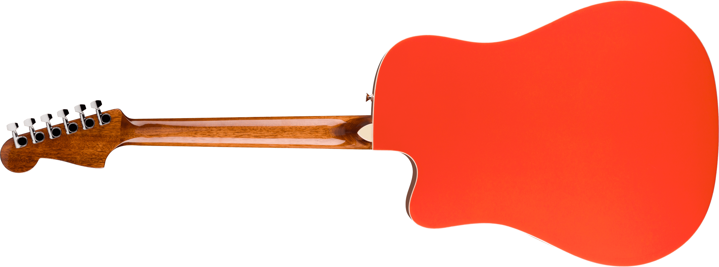 Fender California Standard Redondo™ CE, Spruce Top, Ivory Pickguard, Fiesta Red