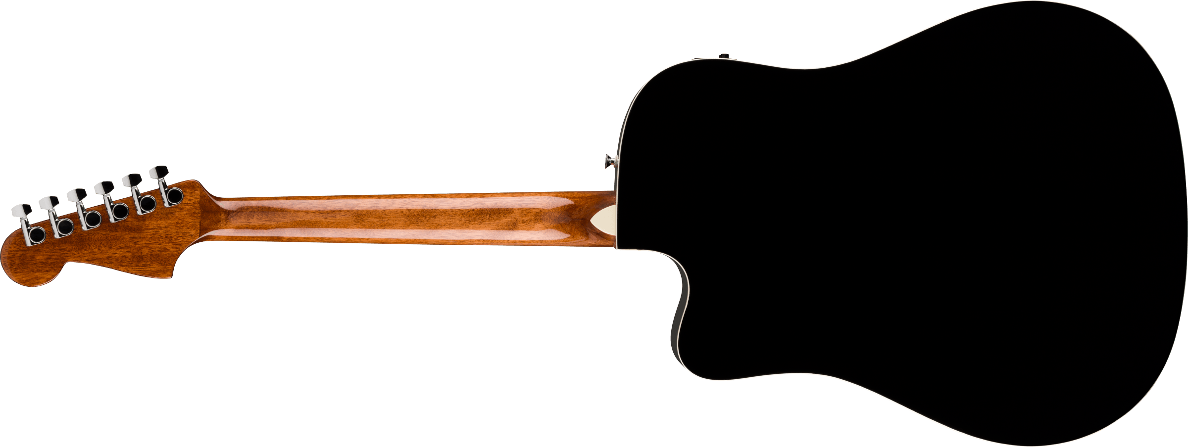 Fender California Standard Redondo™ CE, Spruce Top, Ivory Pickguard, Black