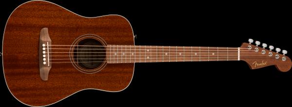 Fender California Standard Redondo™ Mini with Bag, Sapele Top, Natural Sapele