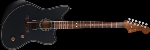 Fender Acoustasonic® Standard Jazzmaster®, Black