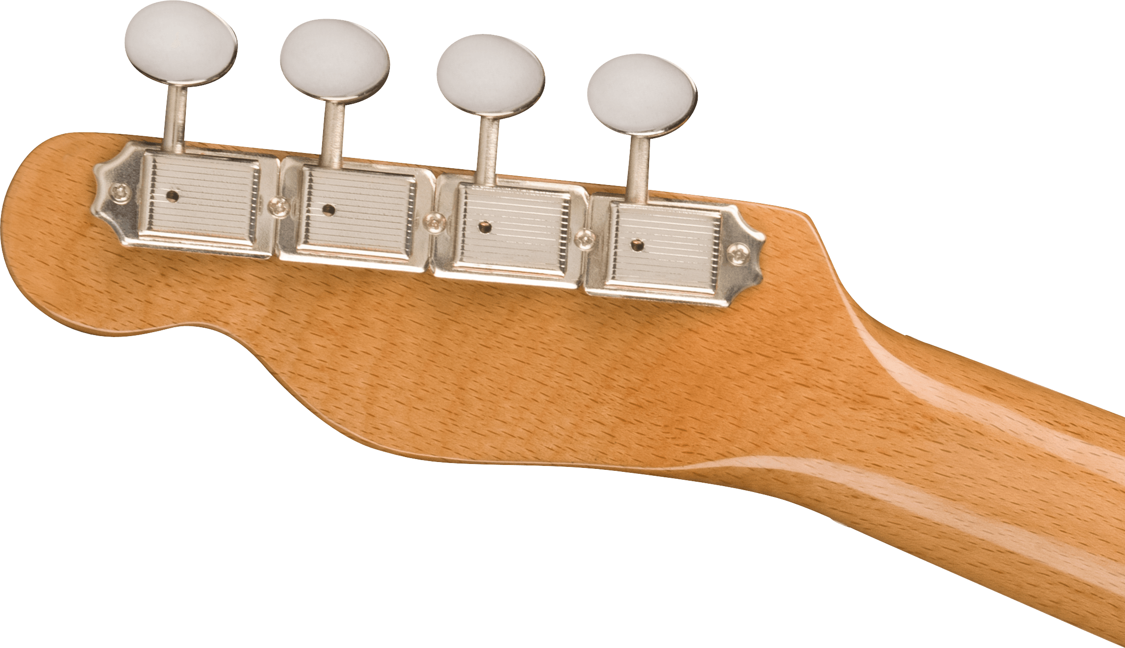 Fender Fullerton Tele® Uke, Walnut Fingerboard, White Pickguard, Lake Placid Blue