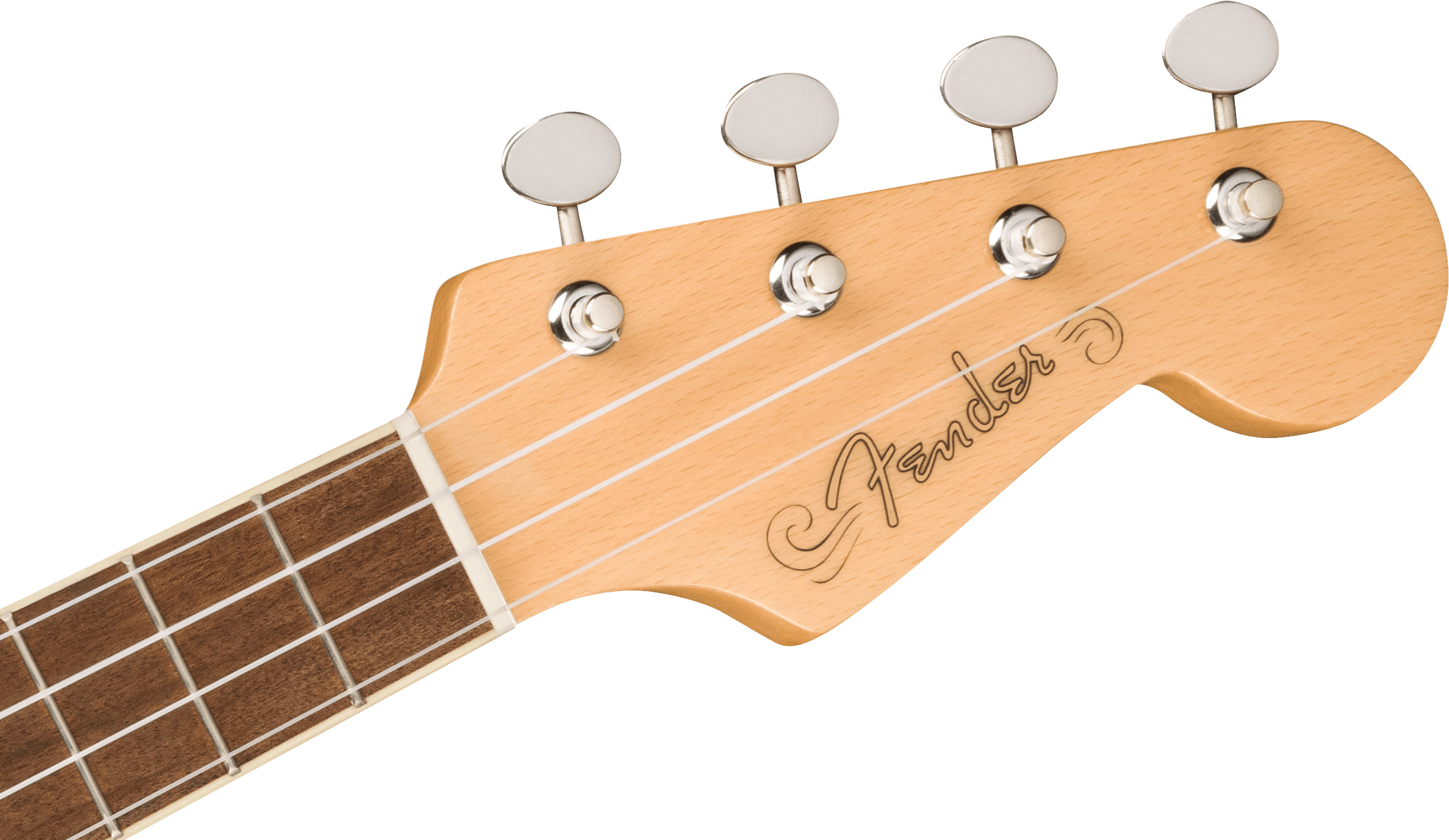 Fender Fullerton Jazzmaster® Uke, Walnut Fingerboard, Tortoiseshell Pickguard, 3-Color Sunburst