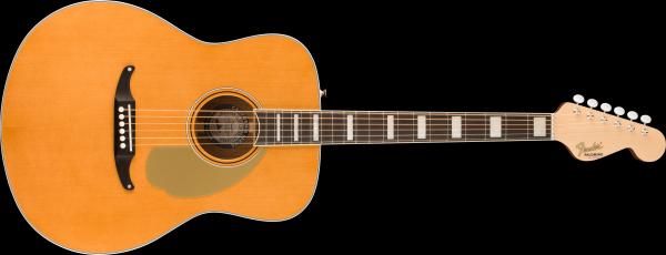 Fender California Vintage Palomino with Case, Gold Pickguard, Aged Natural