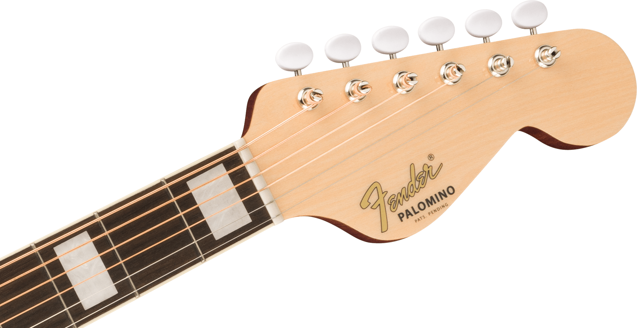 Fender California Vintage Palomino with Case, Gold Pickguard, Aged Natural