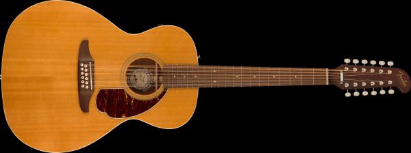 Fender Villager™ 12-String, Walnut Fingerboard, Tortoiseshell Pickguard, Aged Natural
