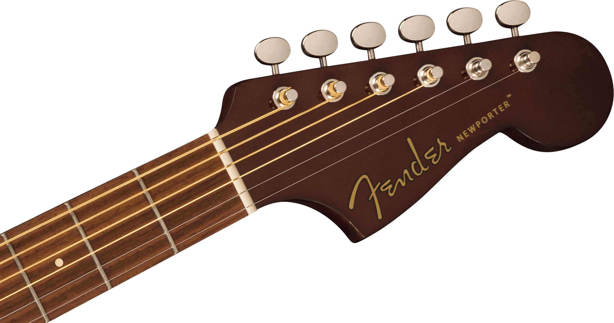 Fender Newporter Player, Walnut Fingerboard, Gold Pickguard, Natural