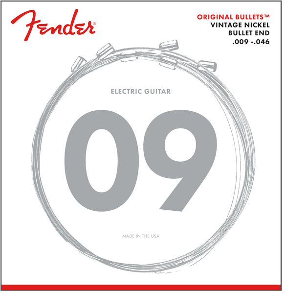 Fender Original Bullet™ 3150LR, Pure Nickel, Gauges .009-.046