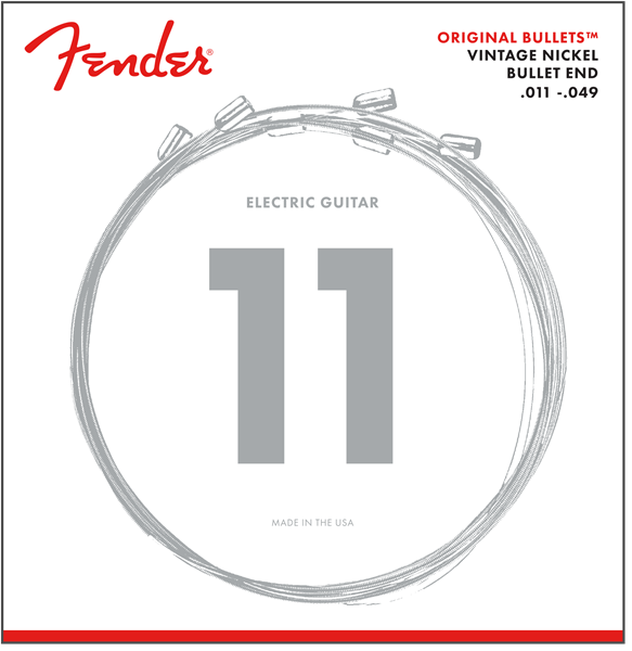 Fender Original Bullet™ 3150M, Pure Nickel, Gauges .011-.049