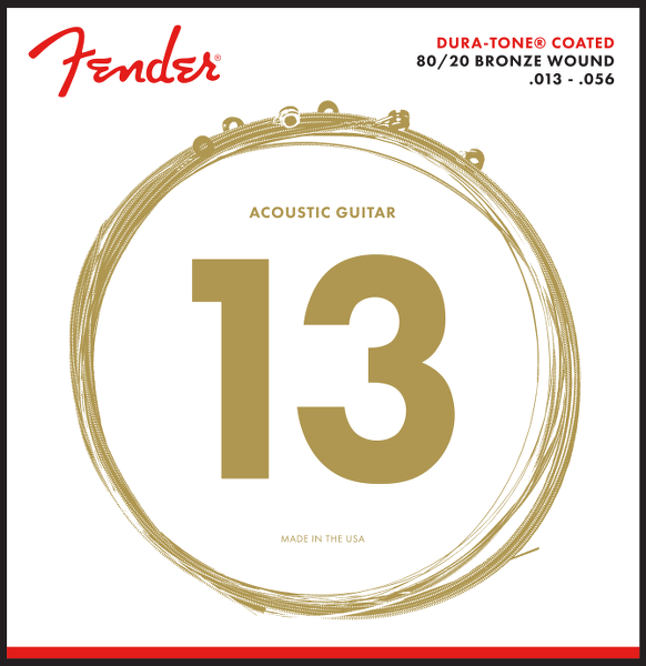 Fender Dura-Tone® 880M 80/20 Coated 13-56