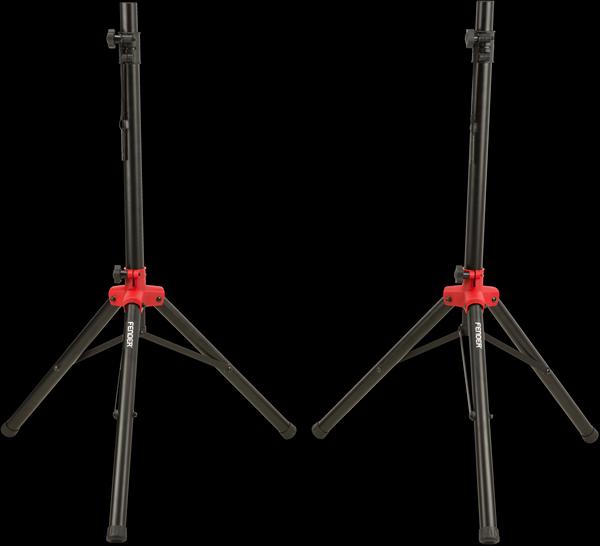Fender Compact Speaker Stands with Bag, Black
